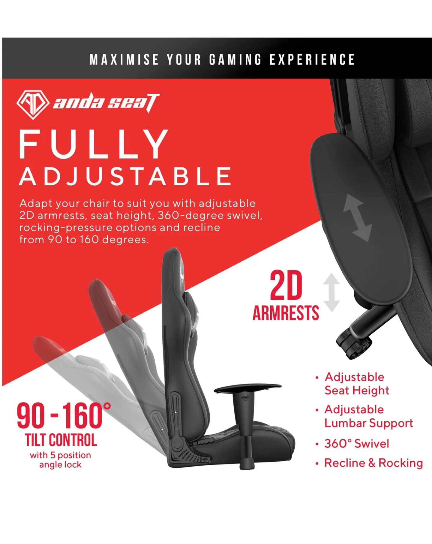 Anda Seat andaseaT Jungle Gaming Chair