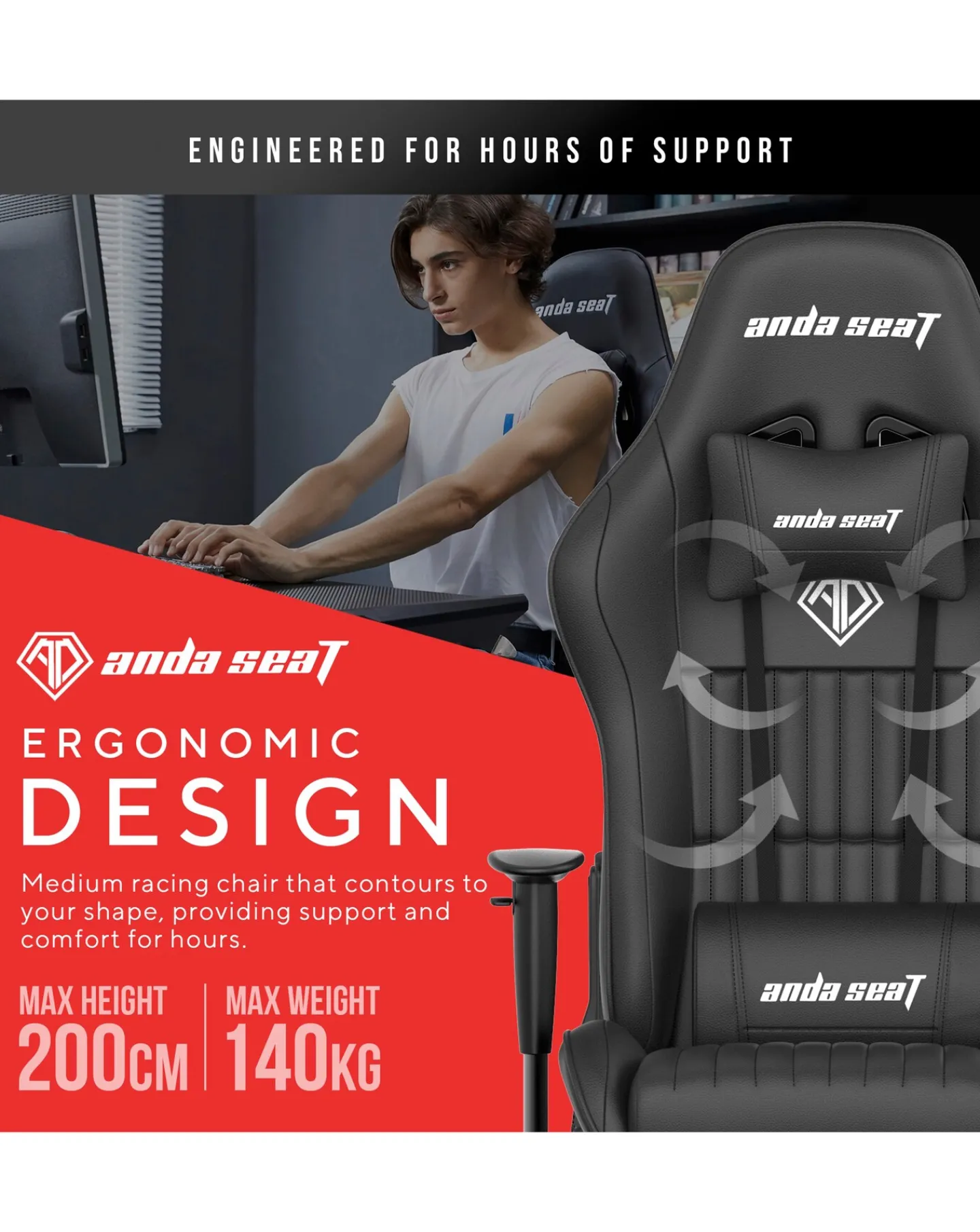 Anda Seat andaseaT Jungle Gaming Chair