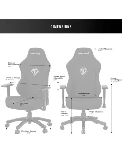 Anda Seat Andaseat Phantom 3 Premium Gaming Chair Fabric