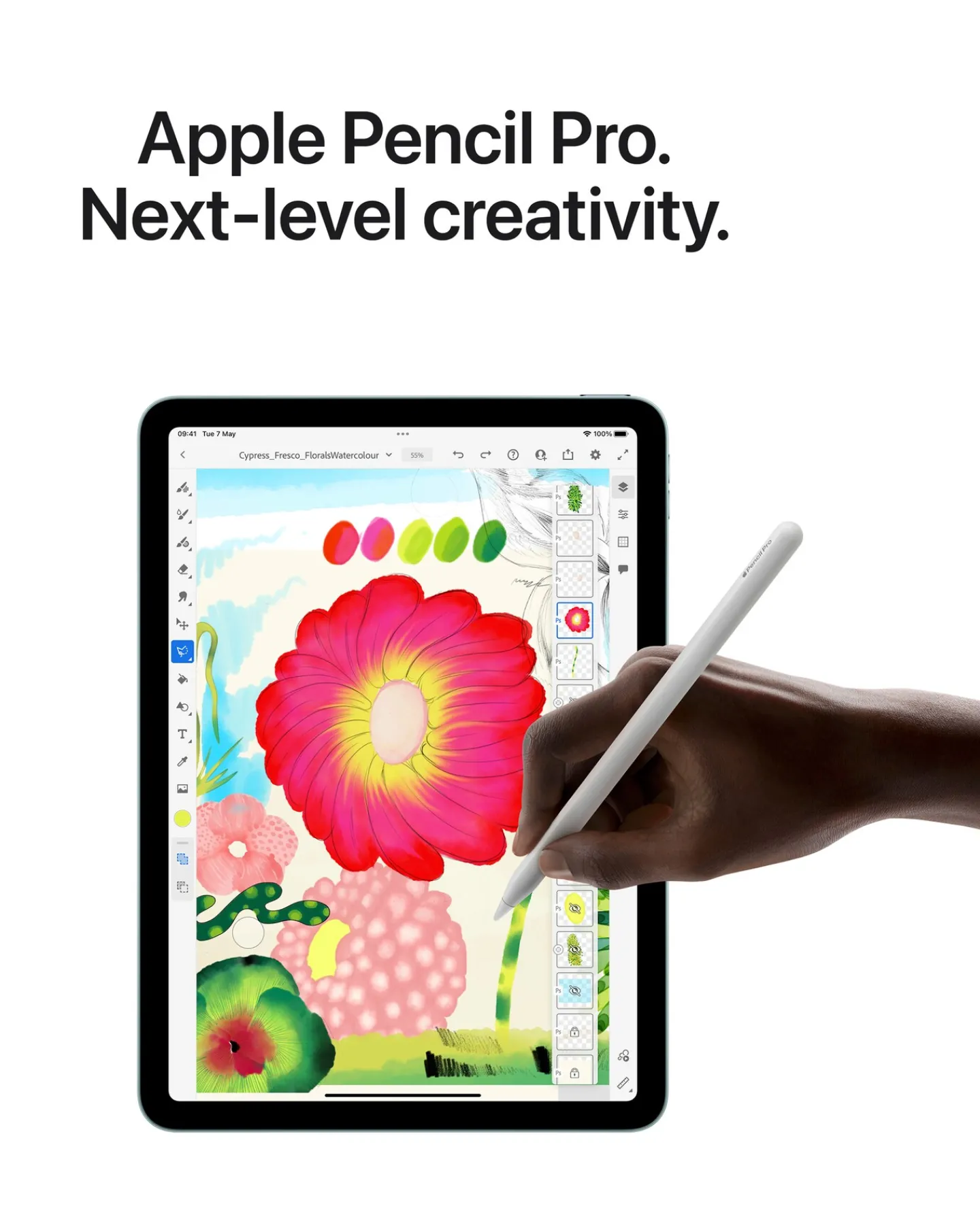 Apple iPad Air (M2, 2024) 13inch Wi-Fi 128GB - Space Grey