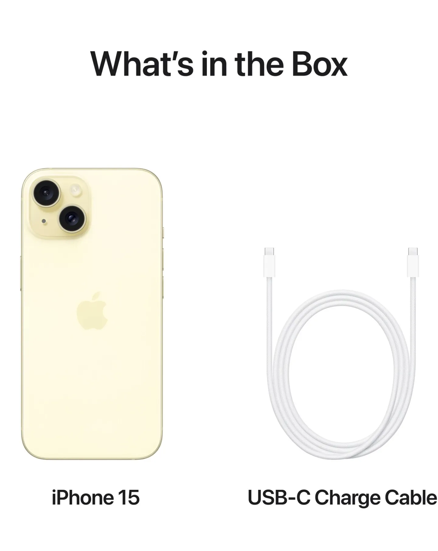 Apple iPhone 15 128GB - Yellow