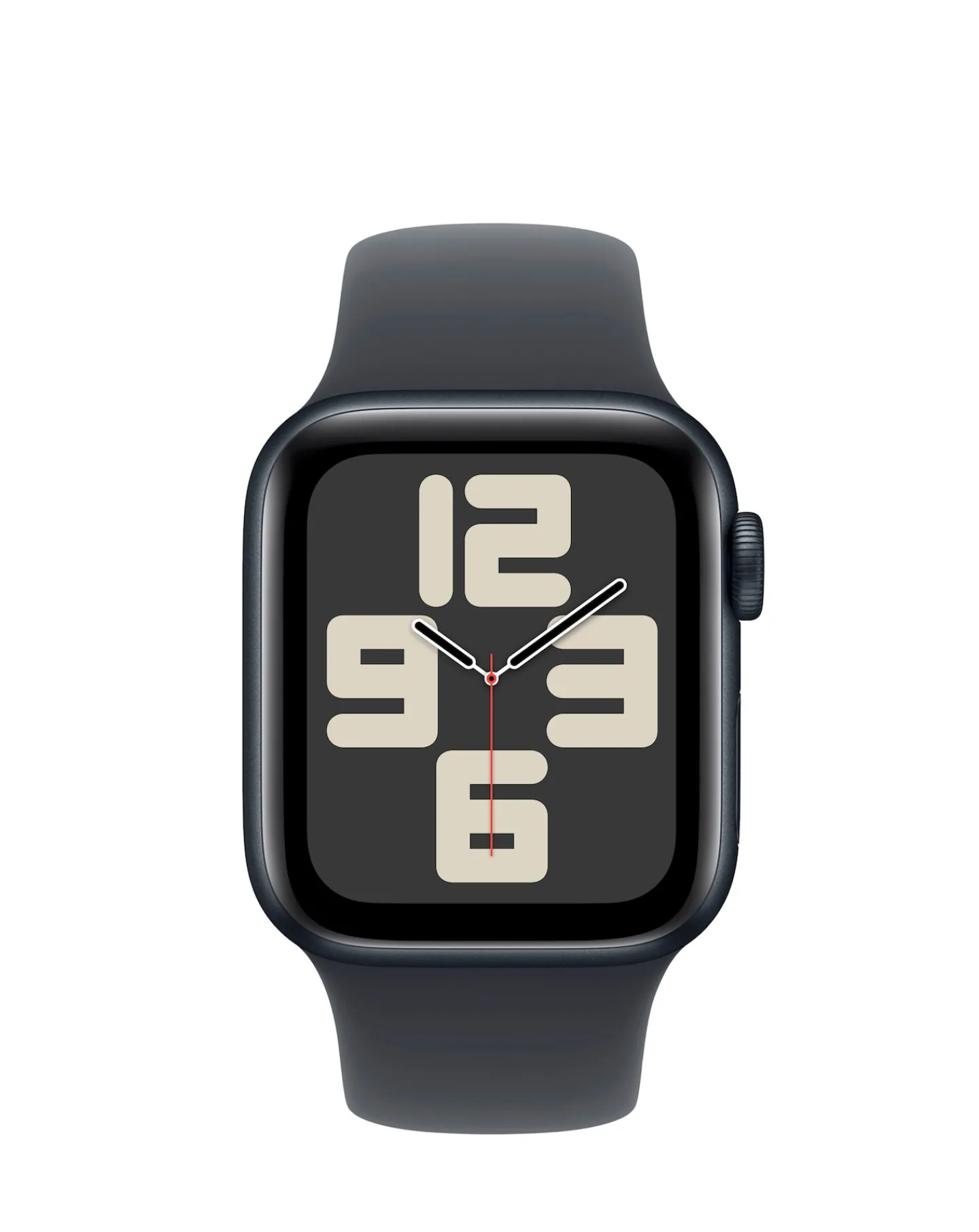 Apple Watch SE GPS 40mm Midnight Aluminium Case with Midnight Sport Band - S/M