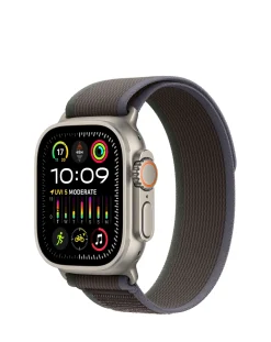 Apple Watch Ultra 2 Cellular 49mm Titanium Case with /Black Trail Loop - S/M