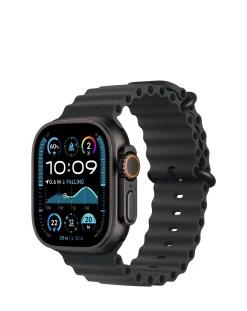 Apple Watch Ultra 2 GPS/Cellular 49mm Black Titanium Case with Black Ocean Band