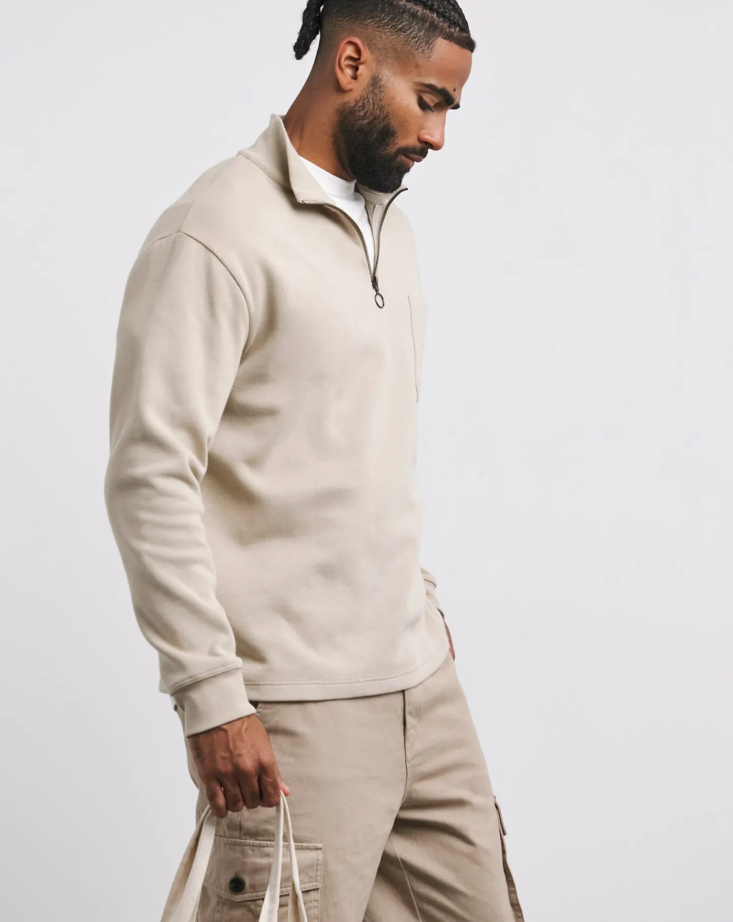 Armor Lux 1/4 Zip Sweatshirt