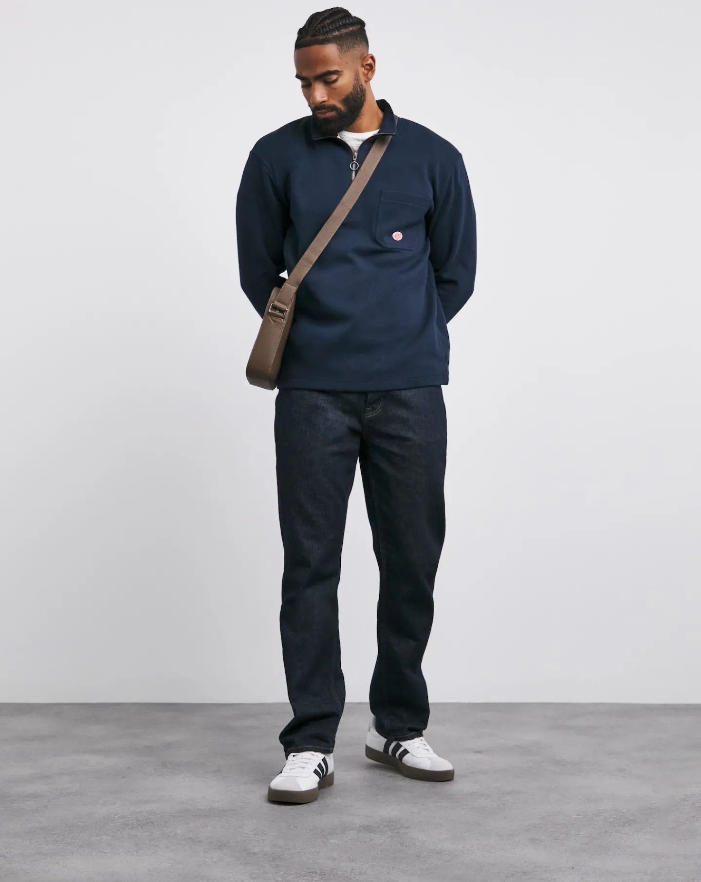 Armor Lux 1/4 Zip Sweatshirt