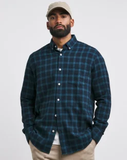 Armor Lux Blue Checked Shirt