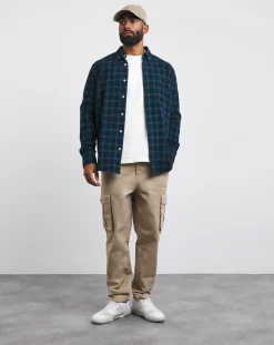 Armor Lux Blue Checked Shirt