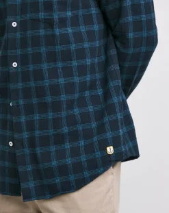 Armor Lux Blue Checked Shirt