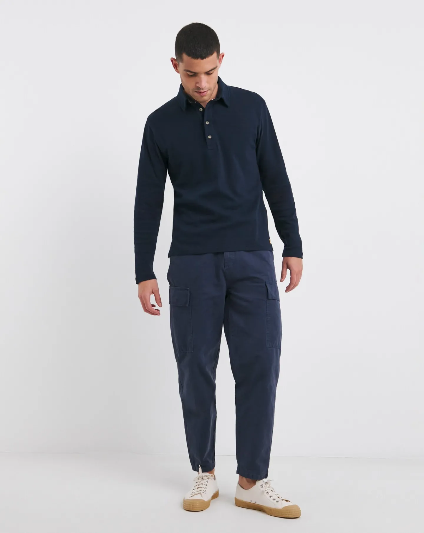 Armor Lux Long Sleeve Jersey Polo