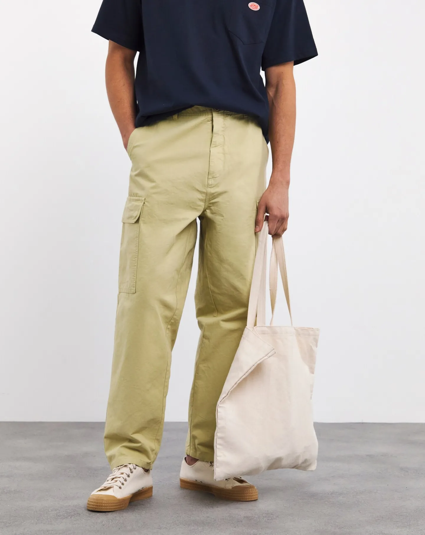 Armor Lux Pale Olive Cargo Trouser