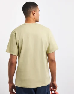 Armor Lux Pocket Pale Olive T-Shirt