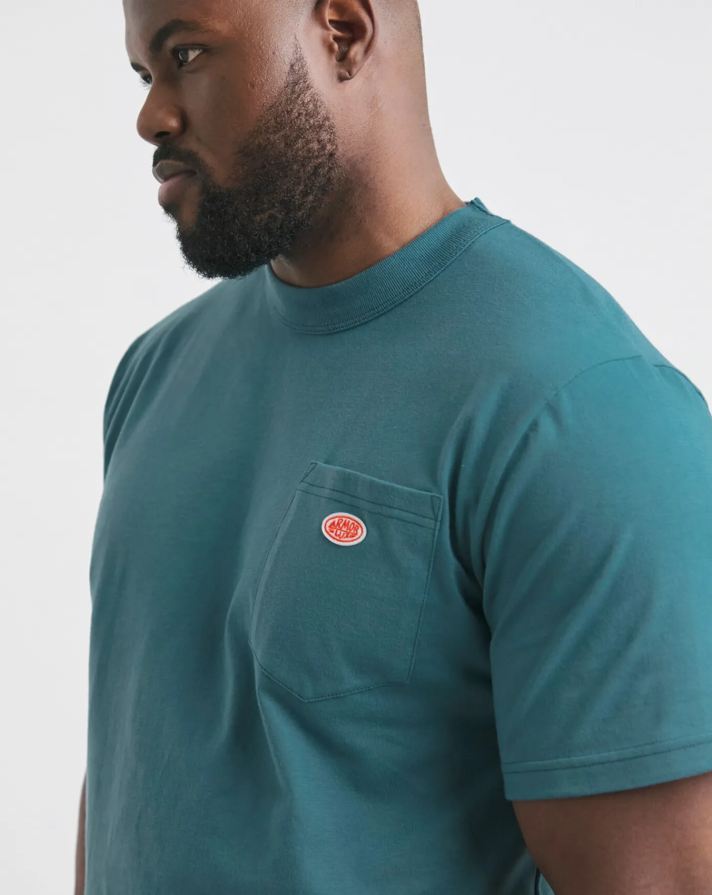 Armor Lux Pocket T-shirt Blue