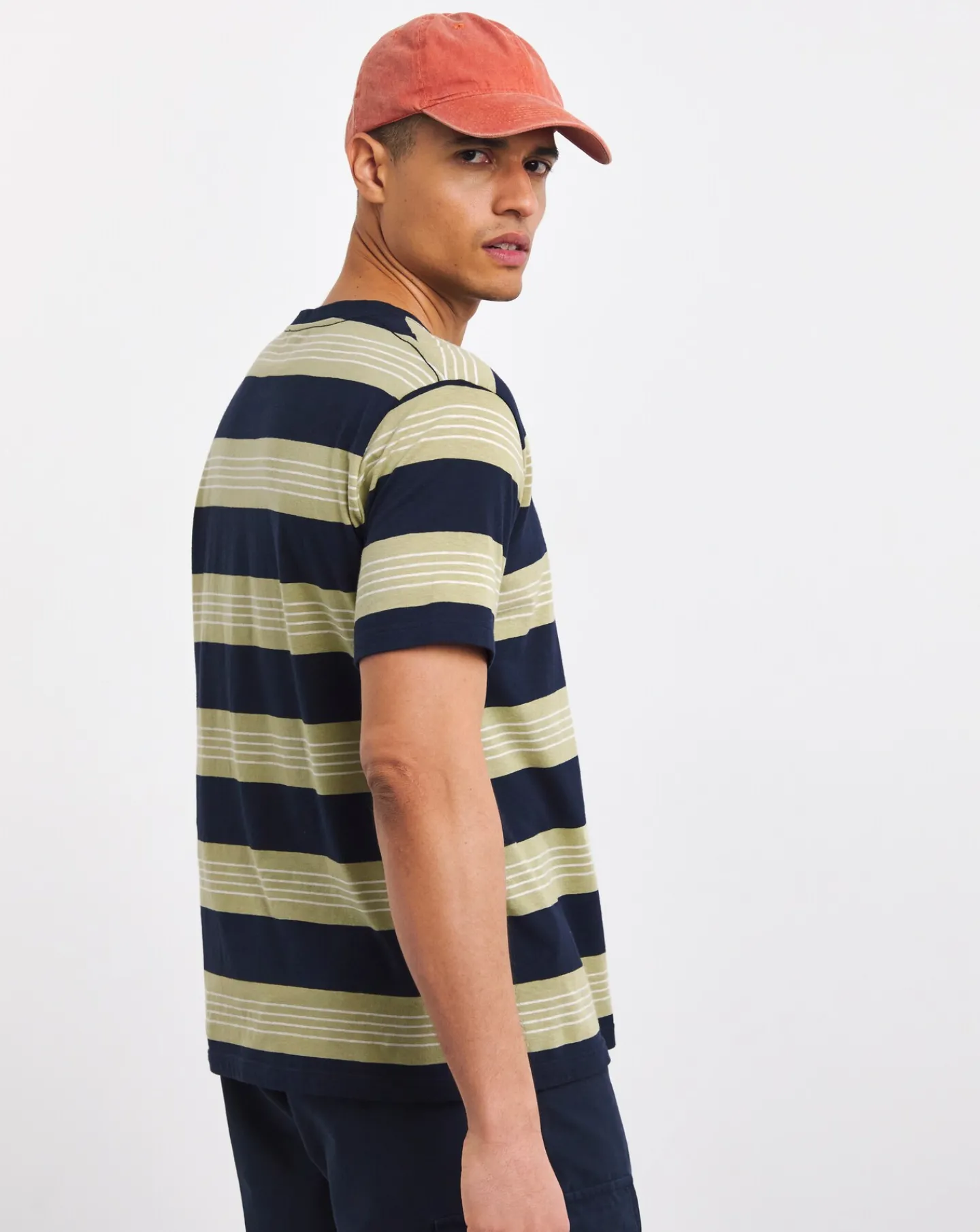 Armor Lux Striped Crew Neck T-Shirt