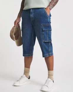 Jacamo Atlas 3/4 Length Denim Short