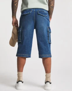 Jacamo Atlas 3/4 Length Denim Short
