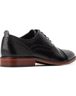 Base London Cast Waxy Lace Up Brogue Shoe
