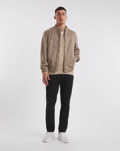 Jacamo Faux Suede Bomber