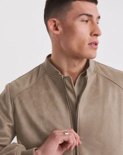 Jacamo Faux Suede Bomber
