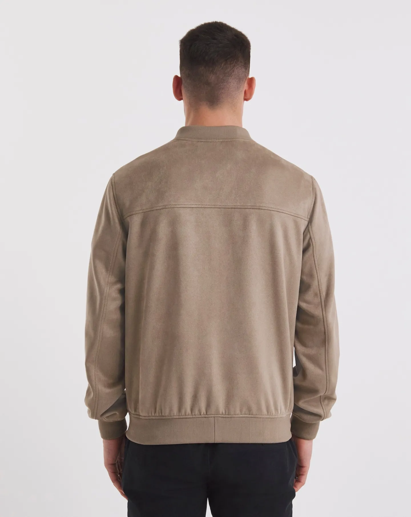 Jacamo Faux Suede Bomber