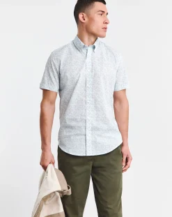 Ben Sherman Geo Print Short Sleeve Shirt