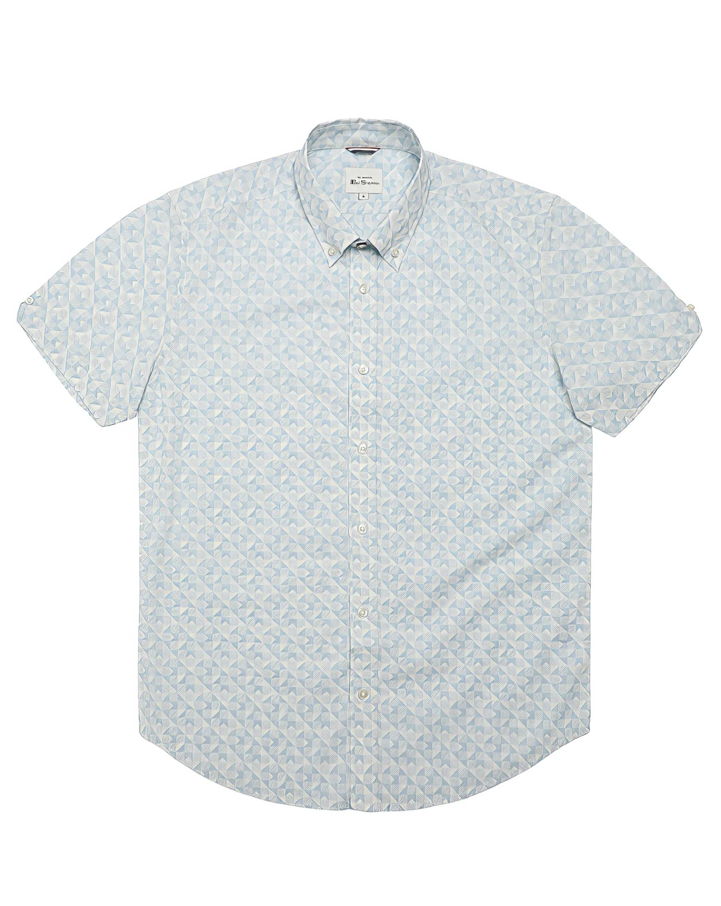 Ben Sherman Geo Print Short Sleeve Shirt