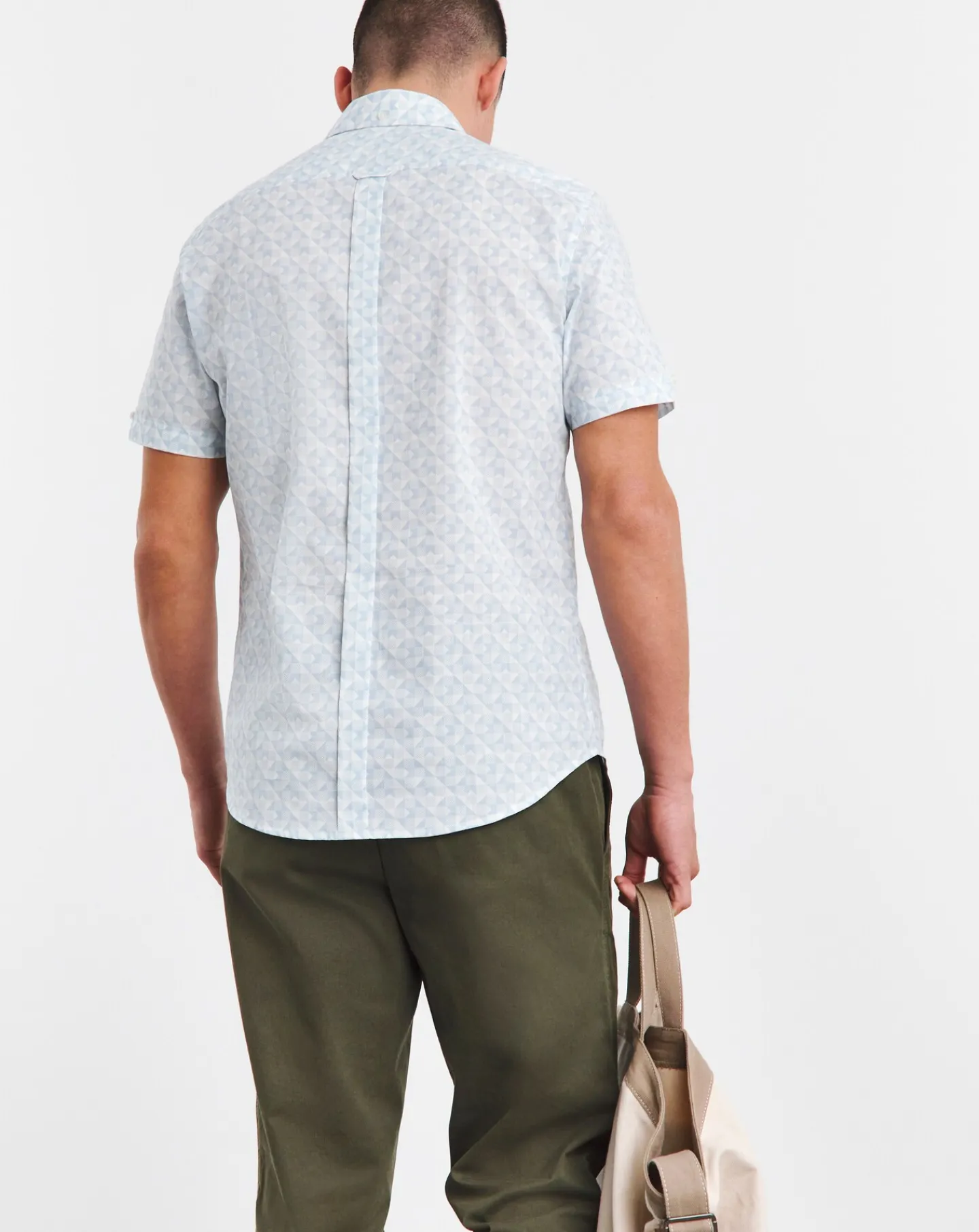 Ben Sherman Geo Print Short Sleeve Shirt
