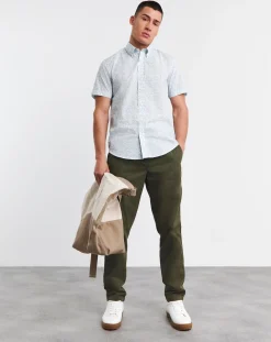 Ben Sherman Geo Print Short Sleeve Shirt