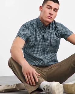 Ben Sherman Signature Gingham Short Sleeve Shirt
