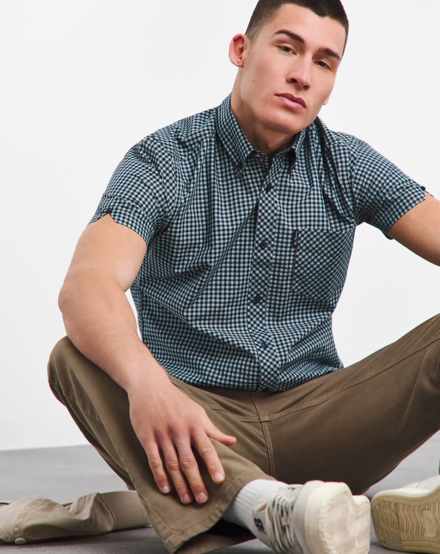 Ben Sherman Signature Gingham Short Sleeve Shirt