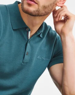 Ben Sherman Signature Knitted Short Sleeve Polo