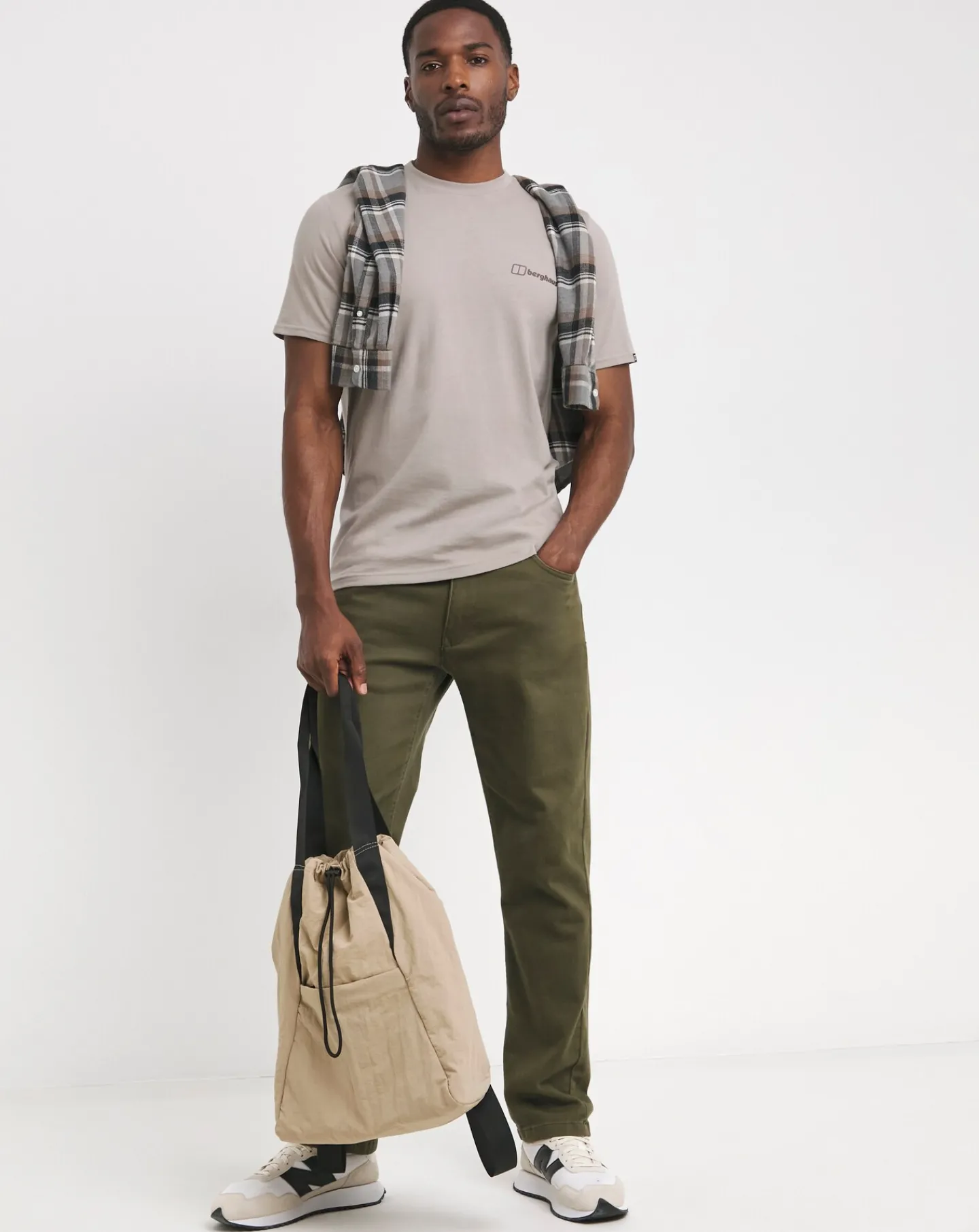 Berghaus Cheviot Box Logo Short Sleeve T-Shirt