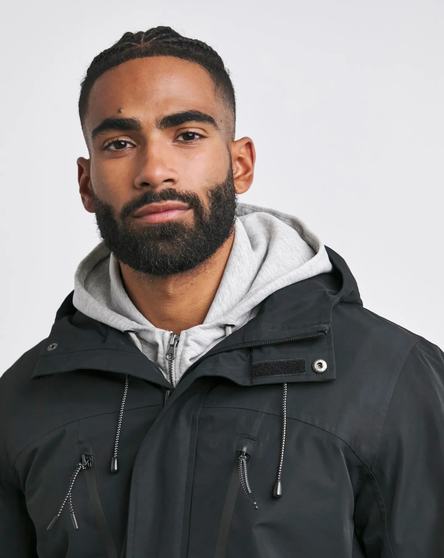 Jacamo Fleece Lined Waterproof Anorak