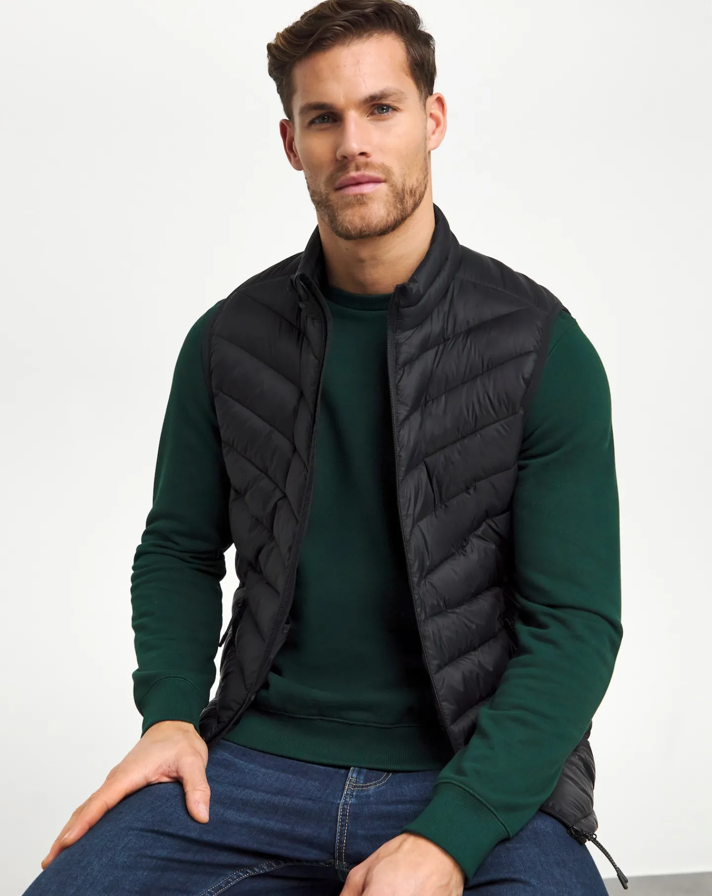Jacamo Lightweight Padded Gilet