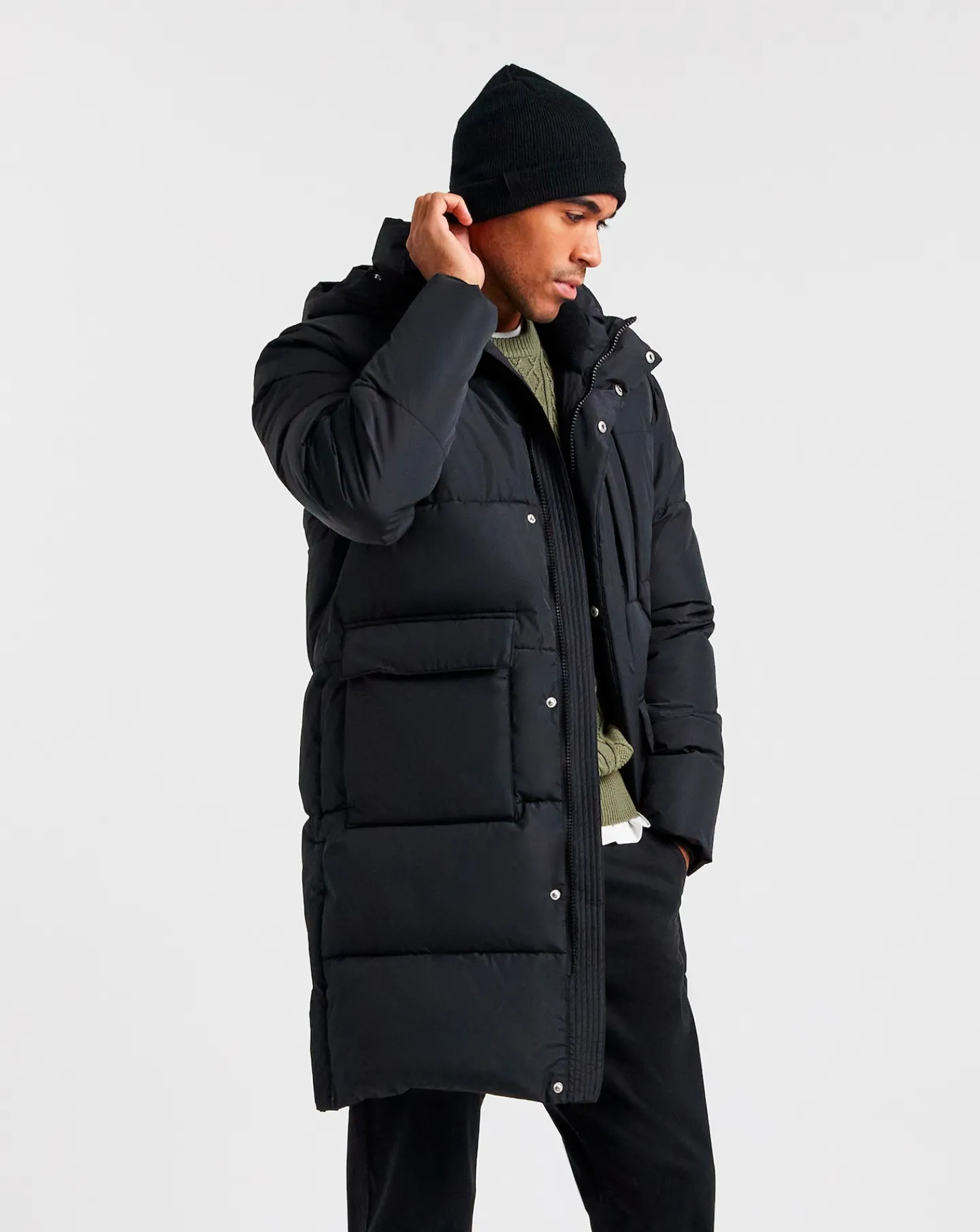 Jacamo Longline Padded Coat