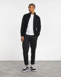 Jacamo Zip Through Funnel Neck Knit Cardigan