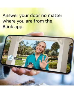 Blink Video Doorbell with Sync Module 2 -