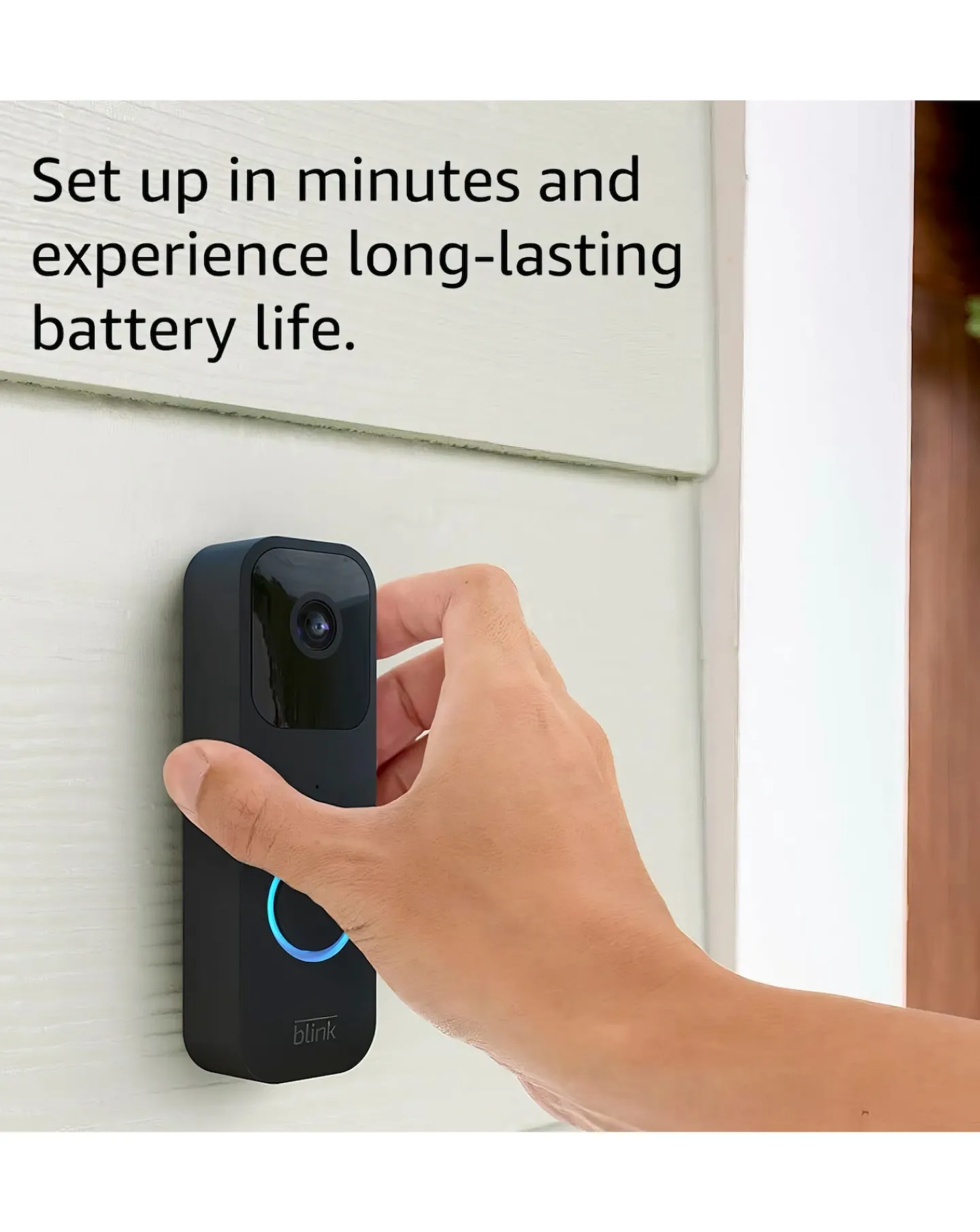 Blink Video Doorbell with Sync Module 2 -