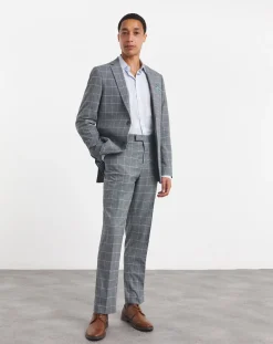 Jacamo Check Regular Fit Suit Jacket