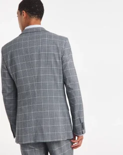 Jacamo Check Regular Fit Suit Jacket