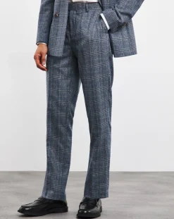 Jacamo Check Regular Fit Suit Trouser