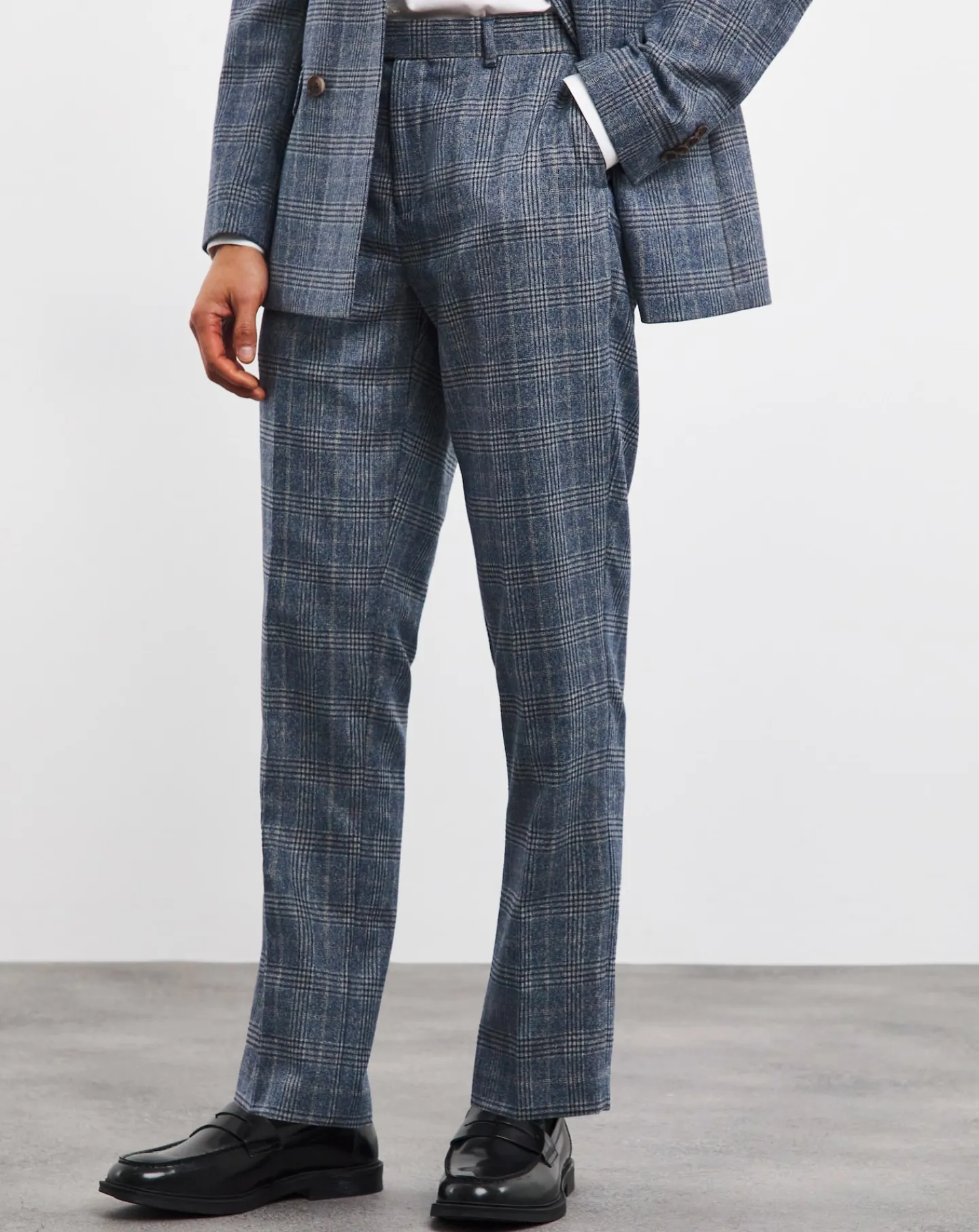 Jacamo Check Regular Fit Suit Trouser