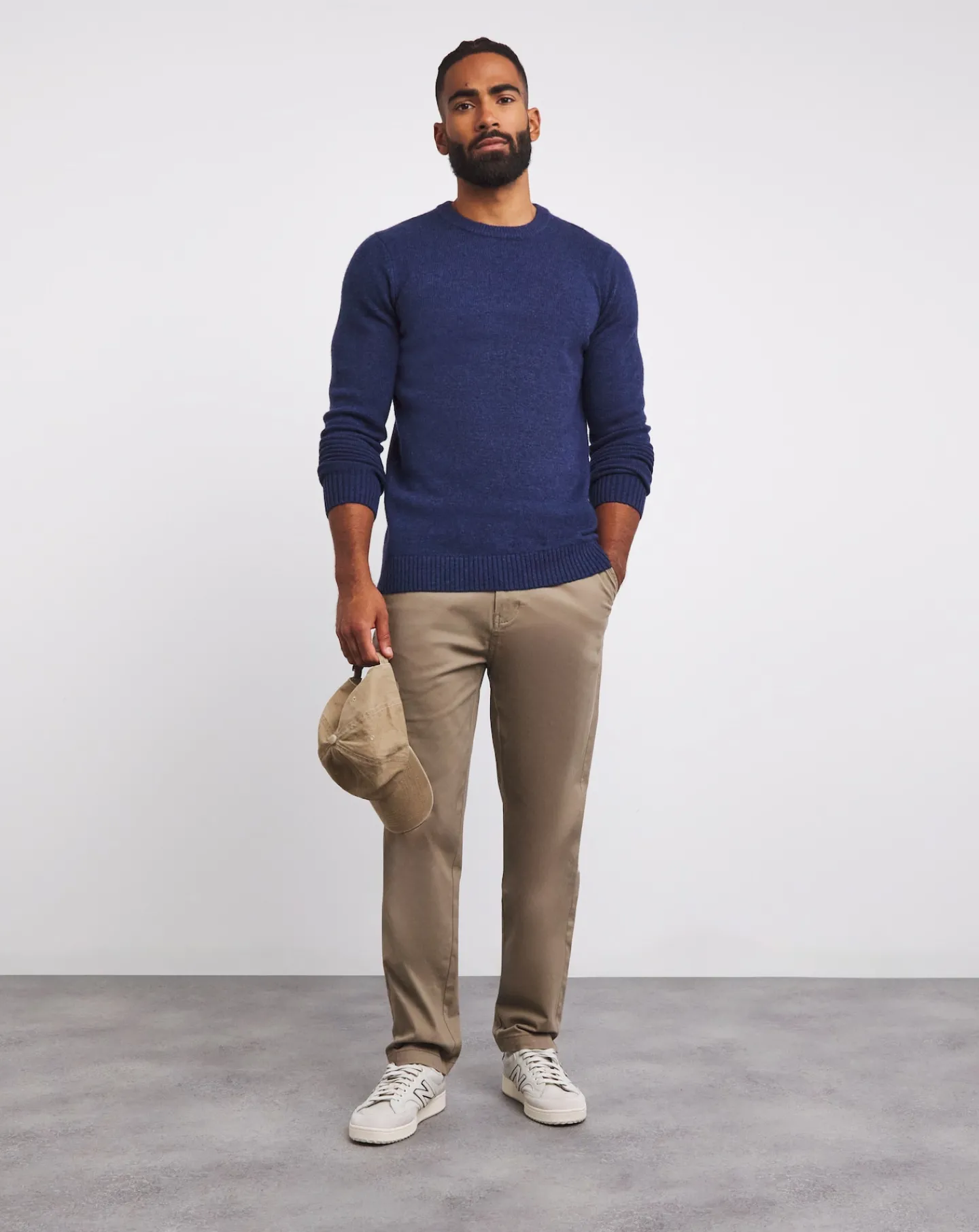 Jacamo Lambswool Crew Neck Jumper