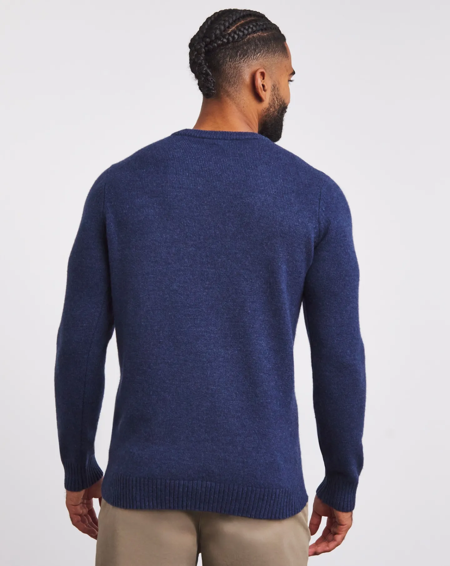 Jacamo Lambswool Crew Neck Jumper