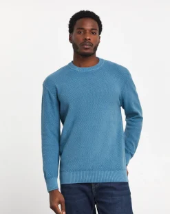Jacamo Pigment Dyed Slouch Knitted Jumper