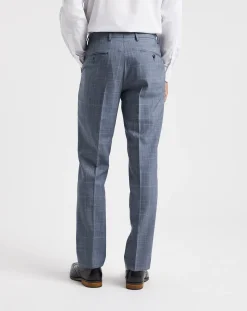 Jacamo Windowpane Check Reg Suit Trouser