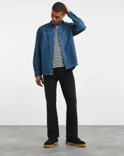 Jacamo Bootcut Fit Stretch Jeans Blackwash