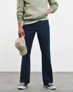 Jacamo Bootcut Fit Stretch Jeans Darkwash