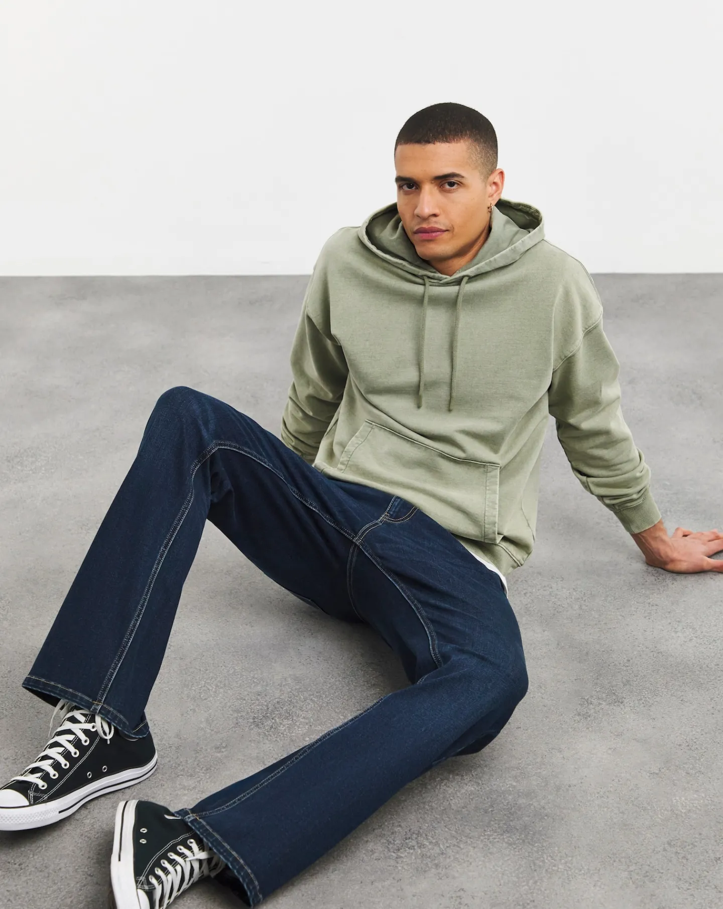 Jacamo Bootcut Fit Stretch Jeans Darkwash