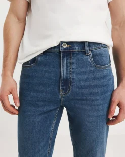 Jacamo Bootcut Fit Stretch Jeans Mid Wash